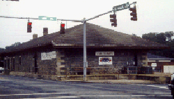Historic 1867 Jonesboro Train Depot in Jonesboro Georgia