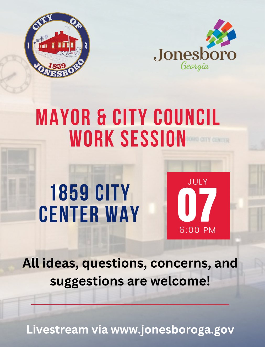 City of Jonesboro Work Session